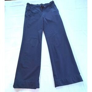 Lauren Ralph Lauren RL Active Navy Blue Wide Leg Sweatpants Size S